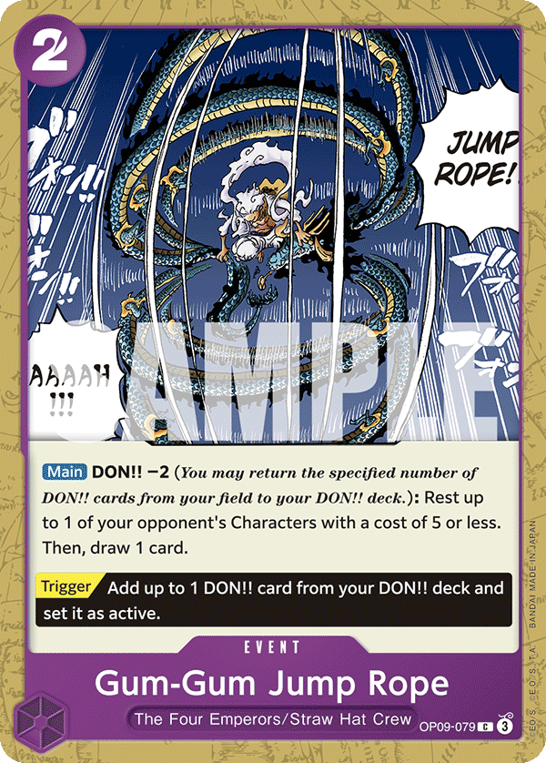 Gum-Gum Jump Rope (Event) (OP09-079) (C)