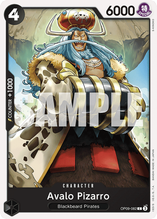 Avalo Pizarro (Character) (OP09-082) (C)