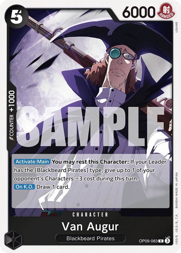 Van Augur (Character) (OP09-083) (R)