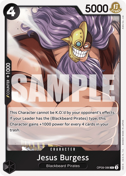 Jesus Burgess (Character) (OP09-086) (R)