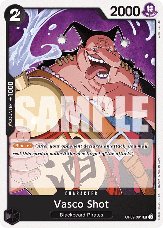 Vasco Shot (Character) (OP09-091) (C)