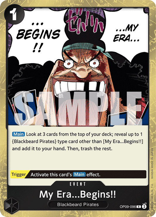 My Era … Begins !! (Event) (OP09-096) (R)