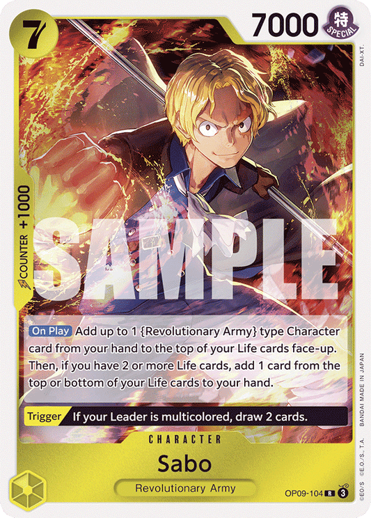 Sabo (Character) (OP09-104) (R)