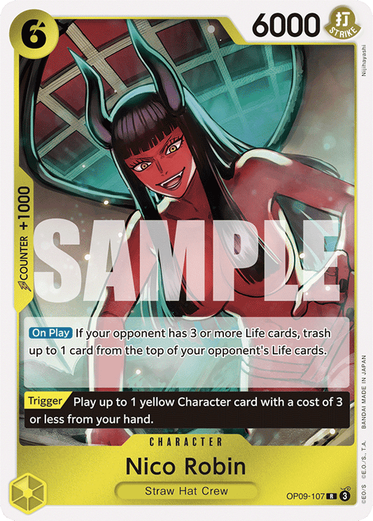 Nico Robin (Character) (OP09-107) (R)