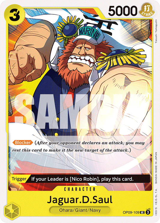 Jaguar D Saul (Character) (OP09-109) (UC)