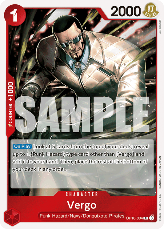 Vergo (Character) (OP10-004) (R)