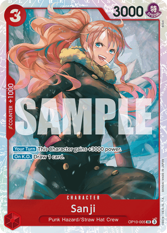 Sanji (Character) (OP10-005) (SR)
