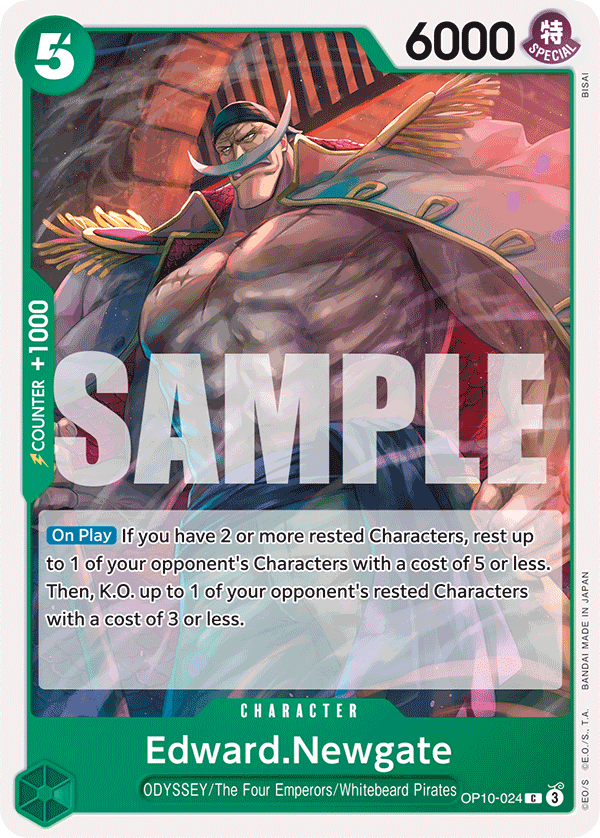 Edward Newgate (Character) (OP10-024) (C)