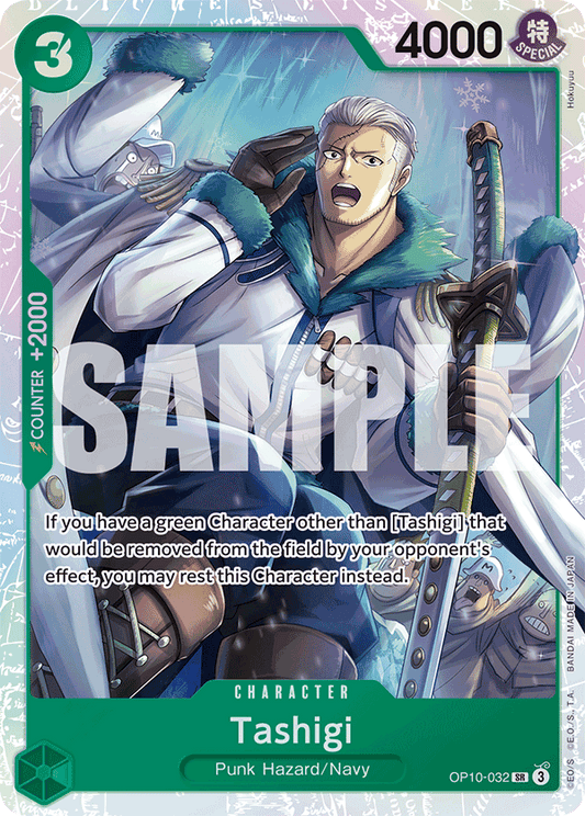 Tashigi (Character) (OP10-032) (SR)