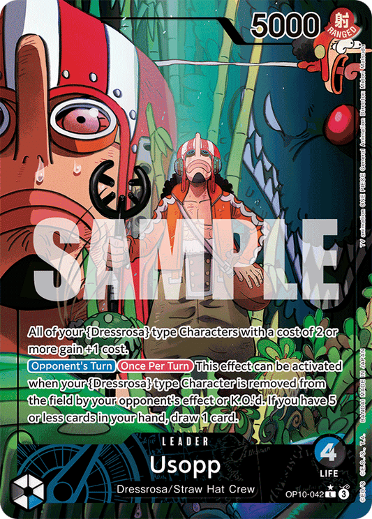 Usopp (Leader) (OP10-042) (Alternate Art)