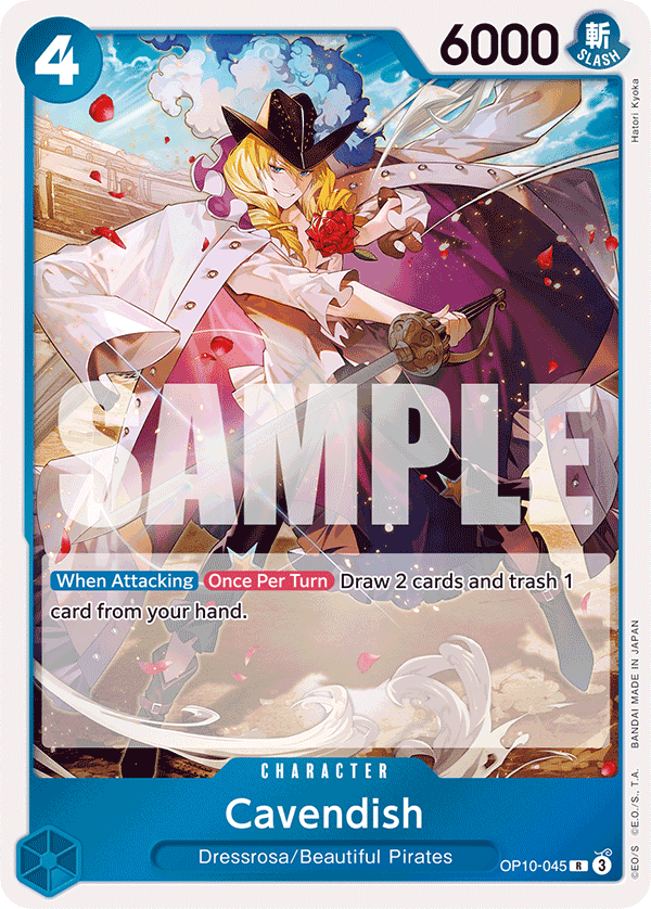 Cavendish (Character) (OP10-045) (R)