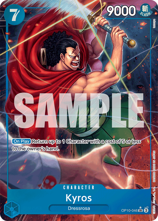 Kyros (Character) (OP10-046) (SR) (Alternate Art)