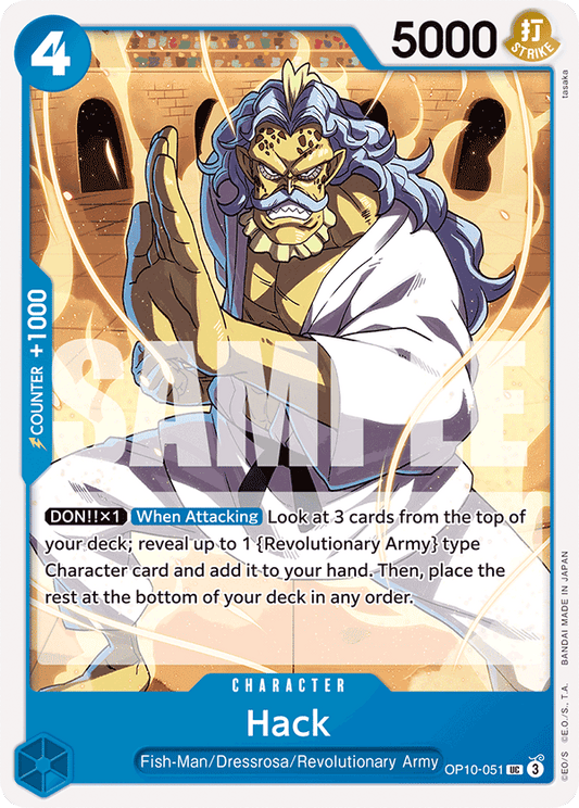 Hack (Character) (OP10-051) (UC)