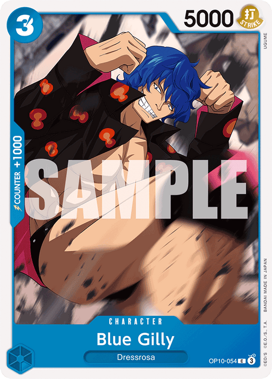 Blue Gilly (Character) (OP10-054) (C)