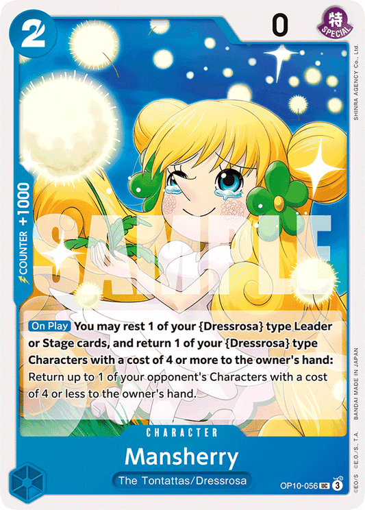 Mansherry (Character) (OP10-056) (UC)