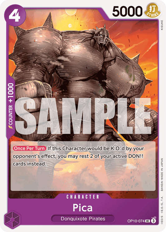 Pica (Character) (OP10-074) (UC)
