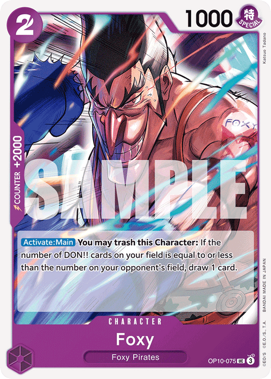 Foxy (Character) (OP10-075) (UC)