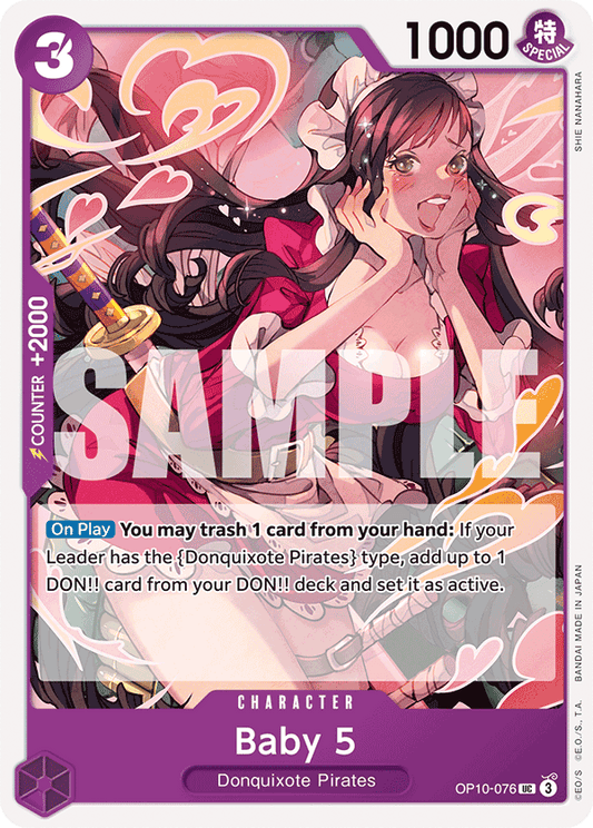 Baby 5 (Character) (OP10-076) (UC)