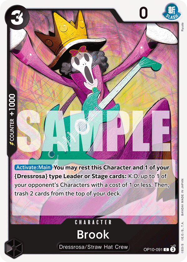 Brook (Character) (OP10-091) (C)