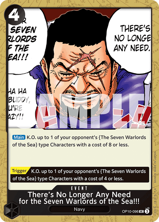 There’s No Longer Any Need for the Seven Warlords of the Sea (Event) (OP10-096) (UC)