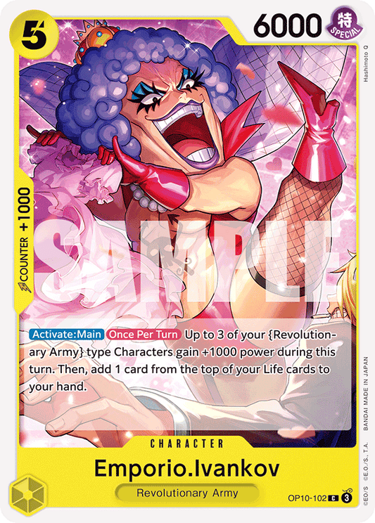 Emporio Ivankov (Character) (OP10-102) (C)
