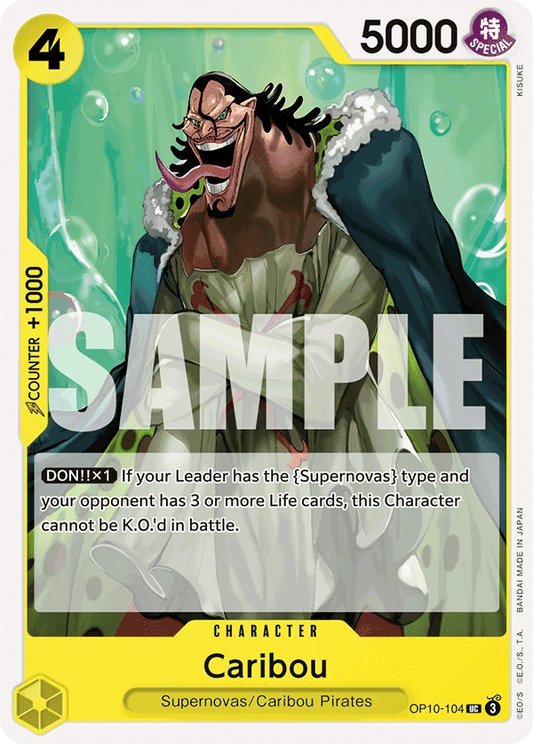 Caribou (Character) (OP10-104) (UC)