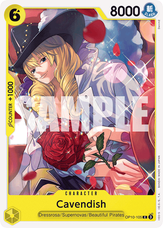 Cavendish (Character) (OP10-105) (C)