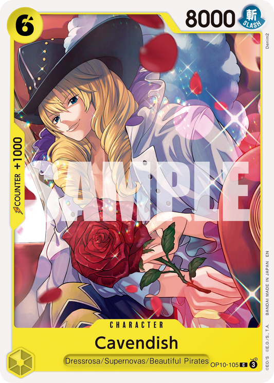 Cavendish (Character) (OP10-105) (C) (NON-FOIL) (PRB02)