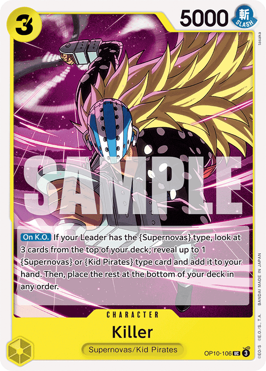 Killer (Character) (OP10-106) (UC)