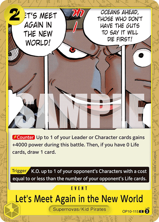 Let’s Meet Again in the New World (Event) (OP10-115) (C)