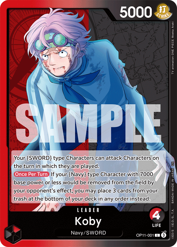 Koby (Leader) (OP11-001) (L)