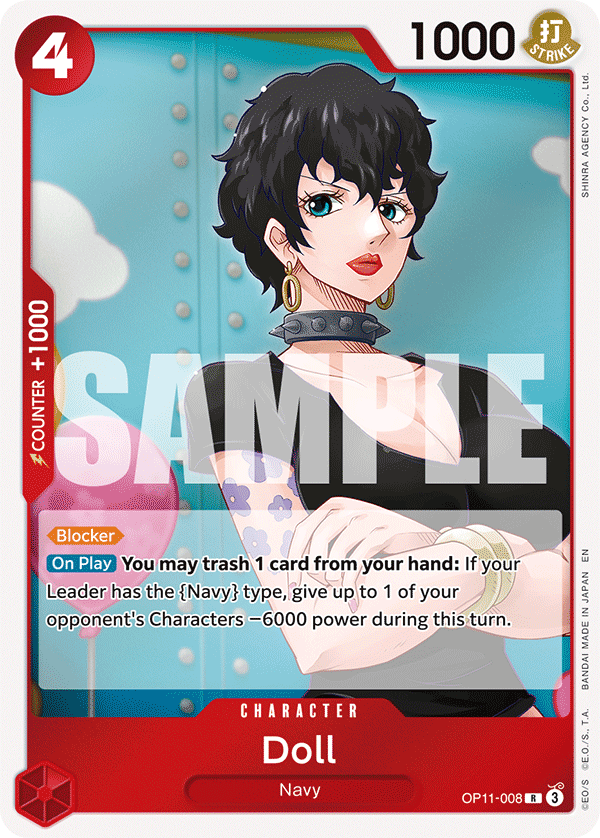 Doll (Character) (OP11-008) (R)