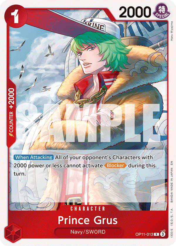 Prince Grus (Character) (OP11-013) (R)