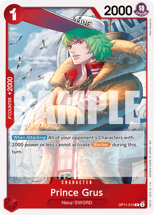 Prince Grus (Character) (OP11-013) (R)