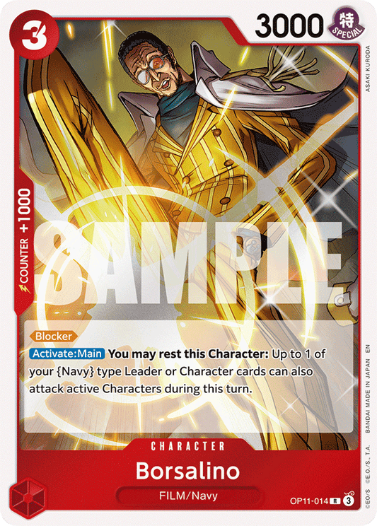 Borsalino (Character) (OP11-014) (R)
