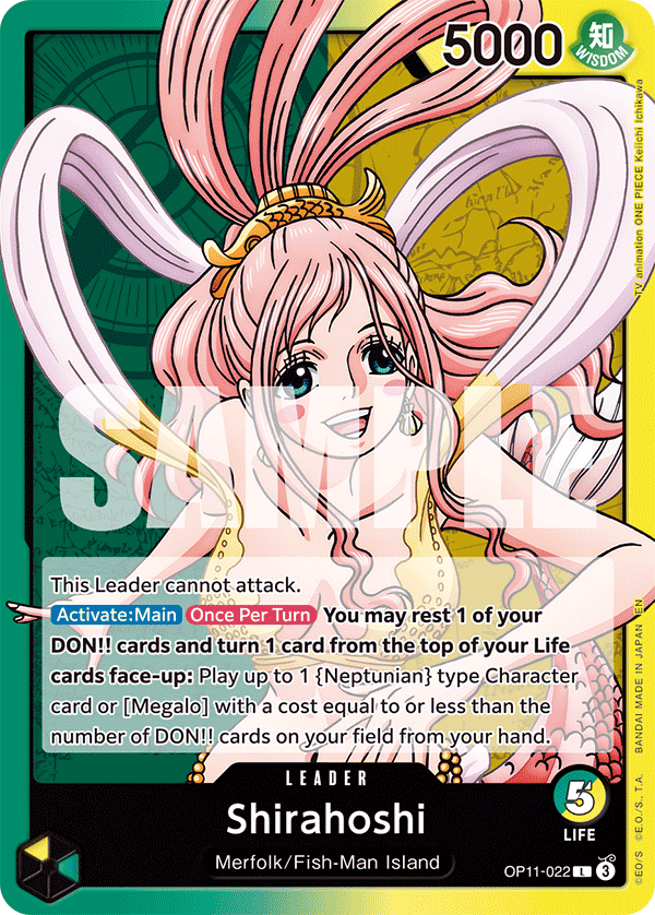 Shirahoshi (Leader) (OP11-022) (L)