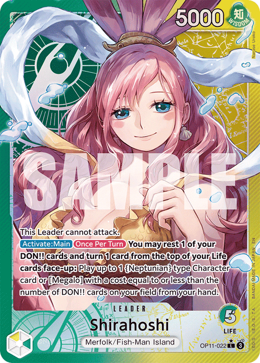 Shirahoshi (Leader) (OP11-022) (Alternate Art)