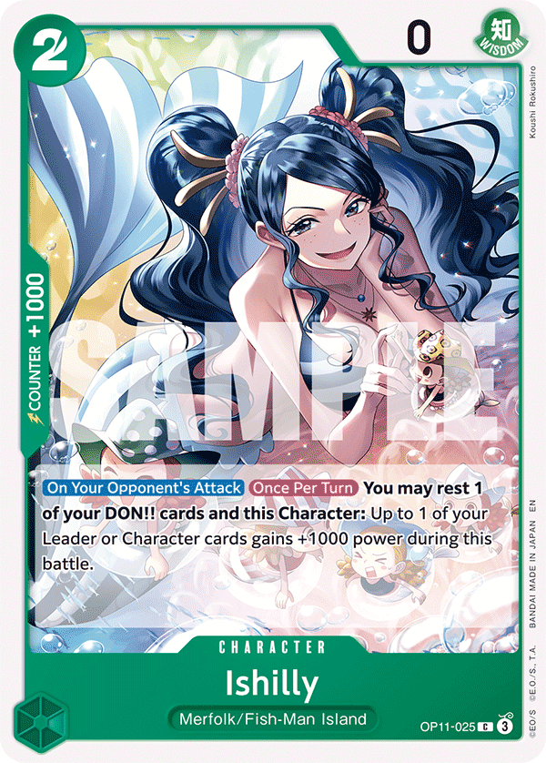 Ishilly (Character) (OP11-025) (C)