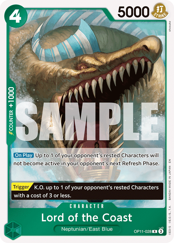 Lord of the Coast (Character) (OP11-028) (R)