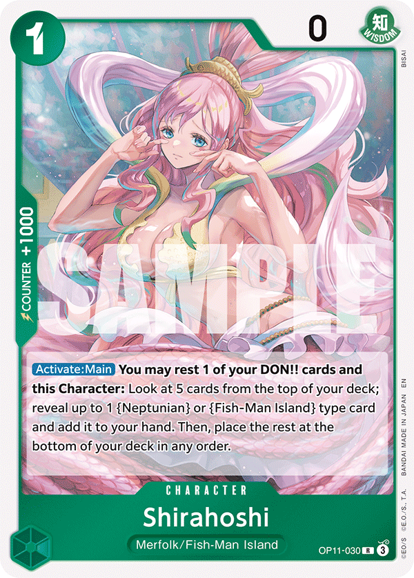 Shirahoshi (Character) (OP11-030) (R)