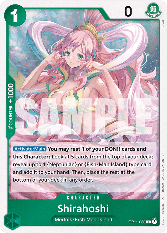 Shirahoshi (Character) (OP11-030) (R)