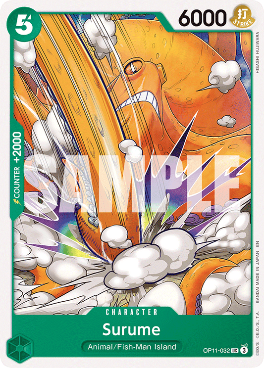 Surume (Character) (OP11-032) (UC)