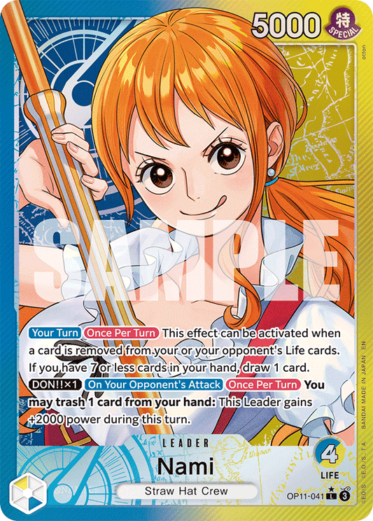 Nami (Leader) (OP11-041) (Alternate Art)