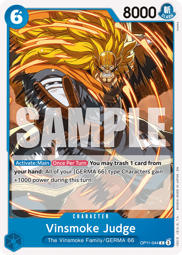 Vinsmoke Judge (Character) (OP11-044) (C)