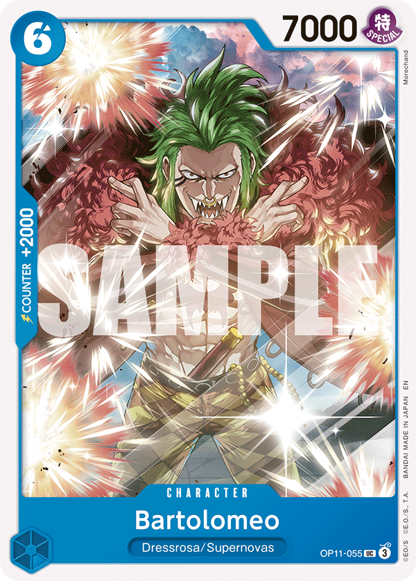 Bartolomeo (Character) (OP11-055) (UC)