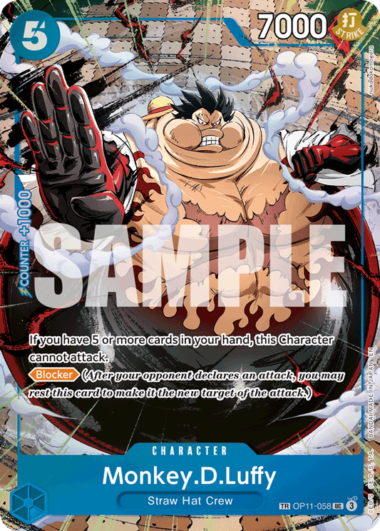 Monkey D Luffy (Character) (OP11-058) (OP13) (TR)