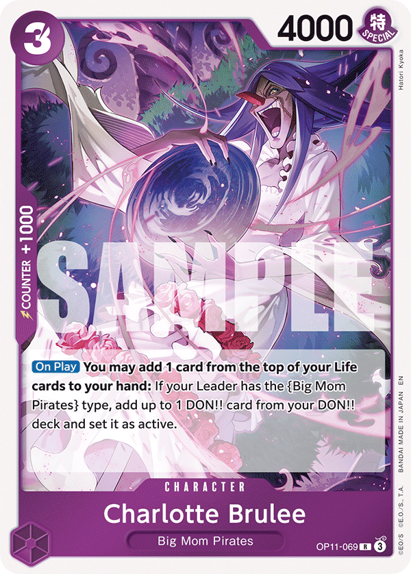 Charlotte Brulee (Character) (OP11-069) (R)
