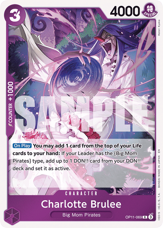 Charlotte Brulee (Character) (OP11-069) (R)