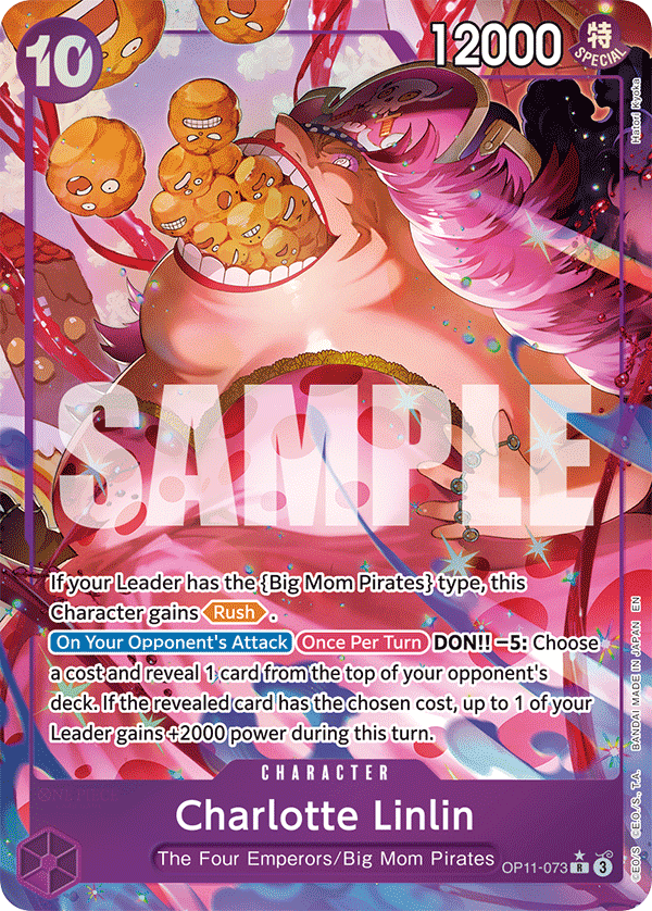 Charlotte Linlin (Character) (OP11-073) (R) (Alternate Art)