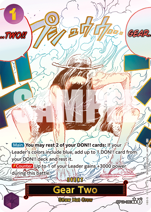 Gear Two (Event) (OP11-080) (Alternate Art)